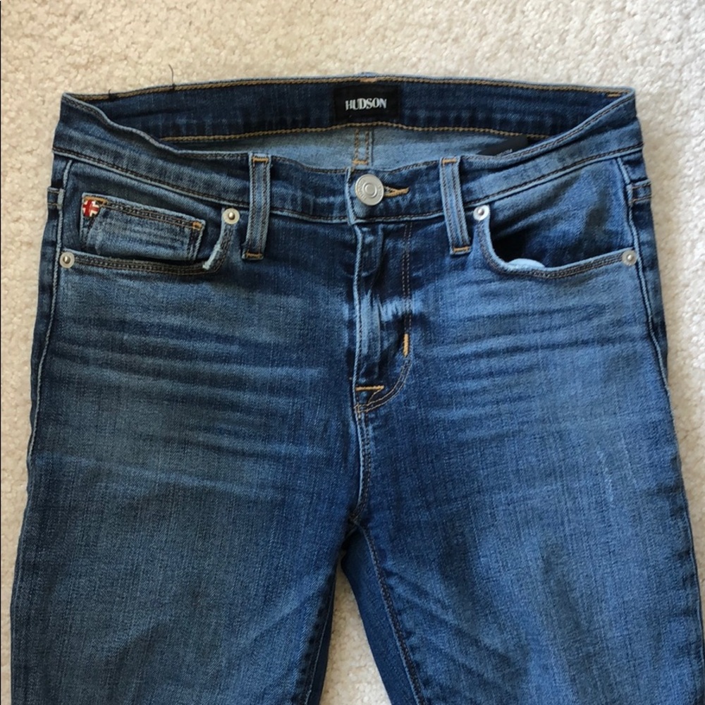 Hudson Midrise Nico Ankle Jeans